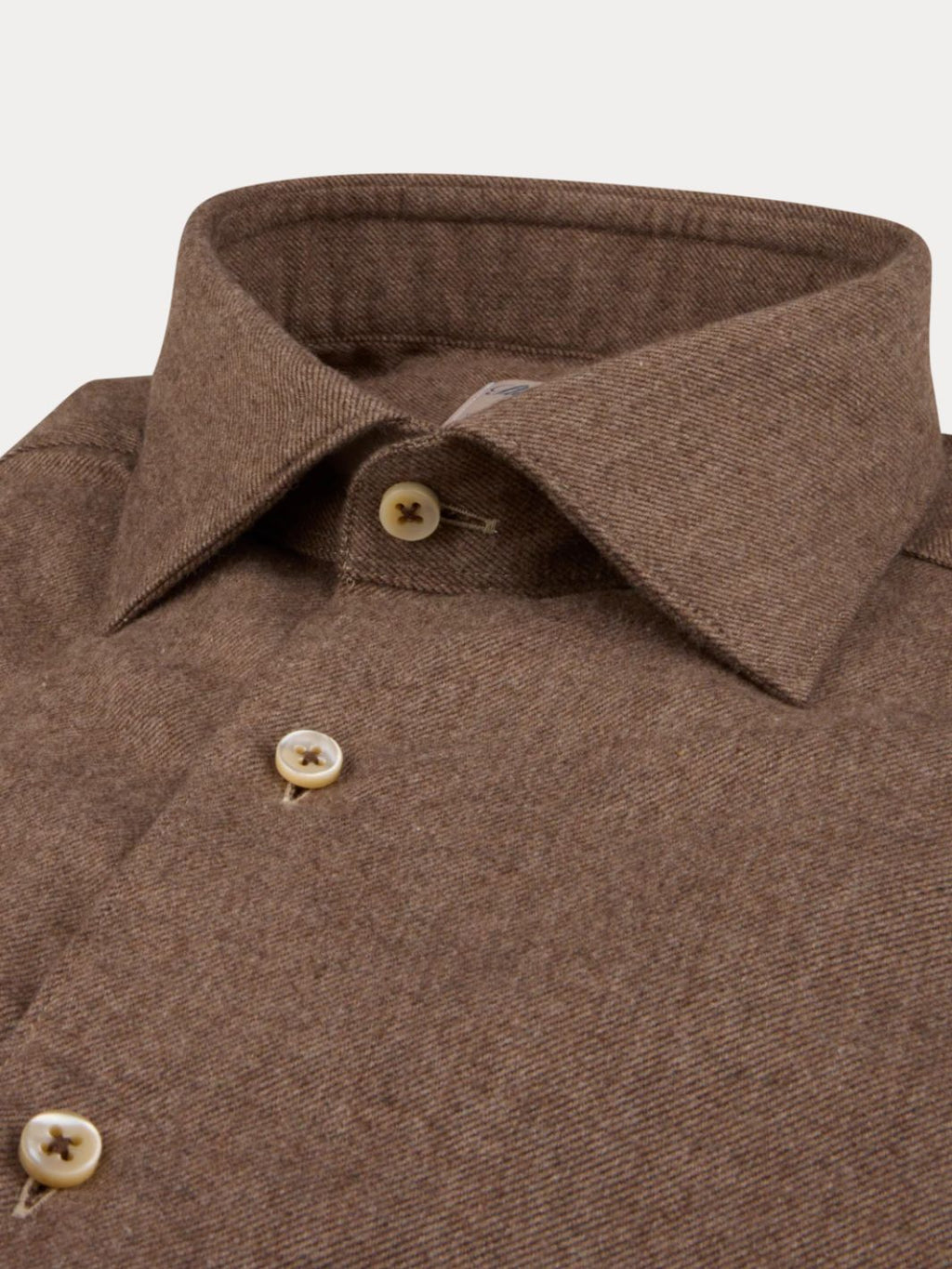 FITTED BODY FLANNEL SHIRT