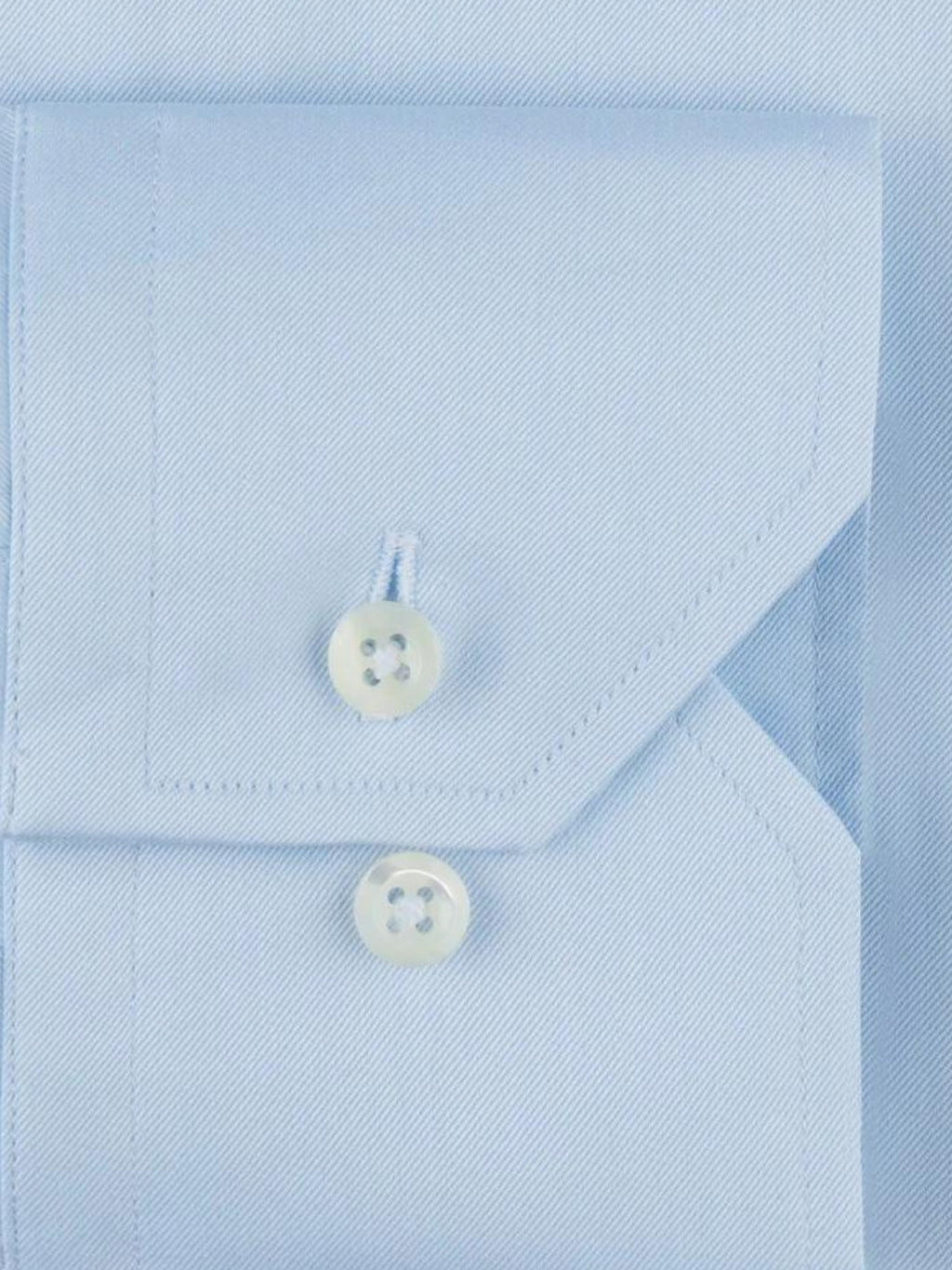 FITTED BODY LIGHT BLUE TWILL SKJORTE