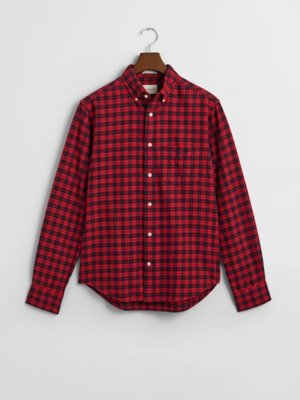REGULAR FIT CHECKED FLANNEL SHIRT