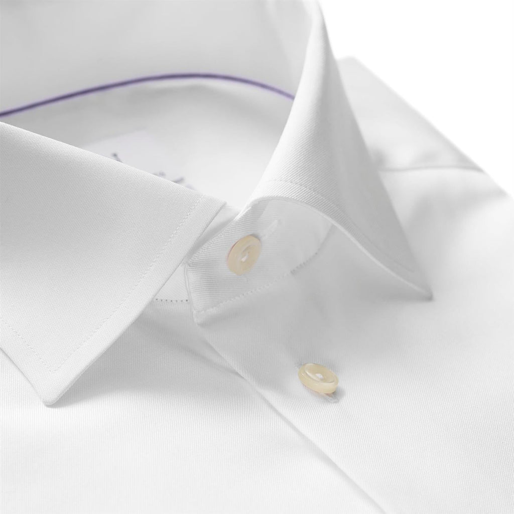 SLIM DOBBEL MANSJETT SIGNATURE TWILL SKJORTE