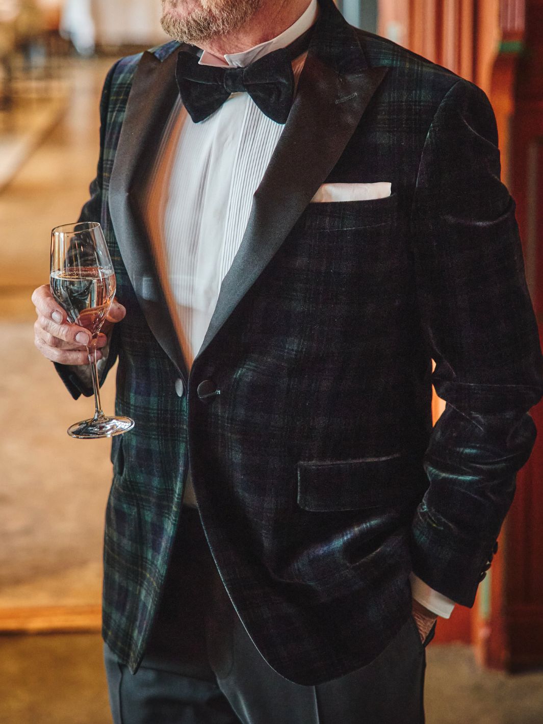 FRAMTON SMOKING BLAZER