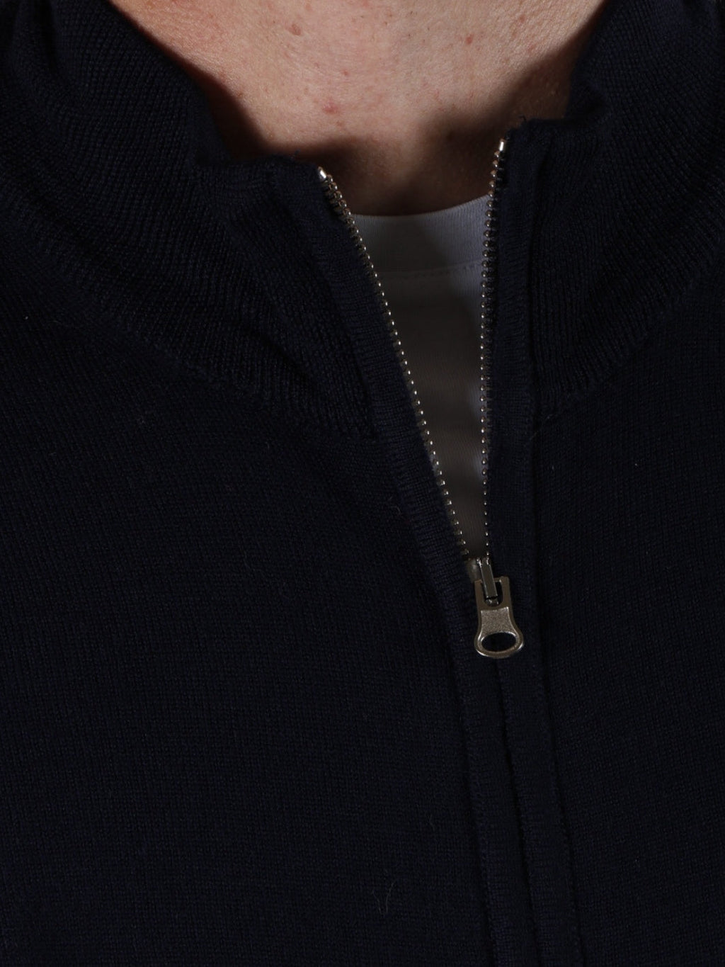 ZIP CARDIGAN MERINO