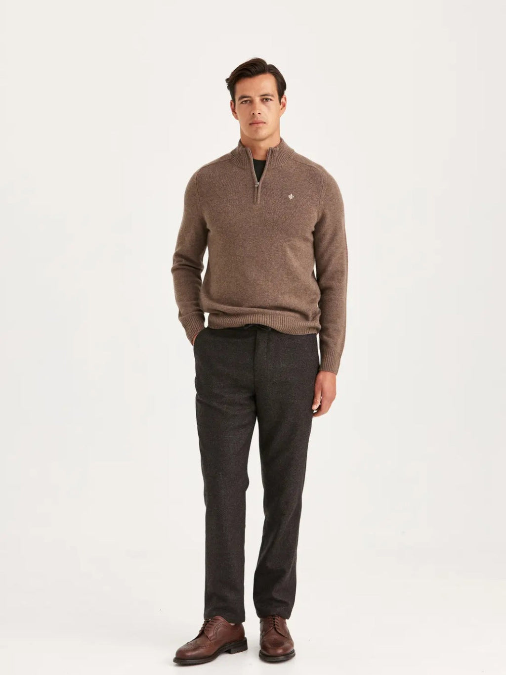 NEW HERTFORD HALF ZIP