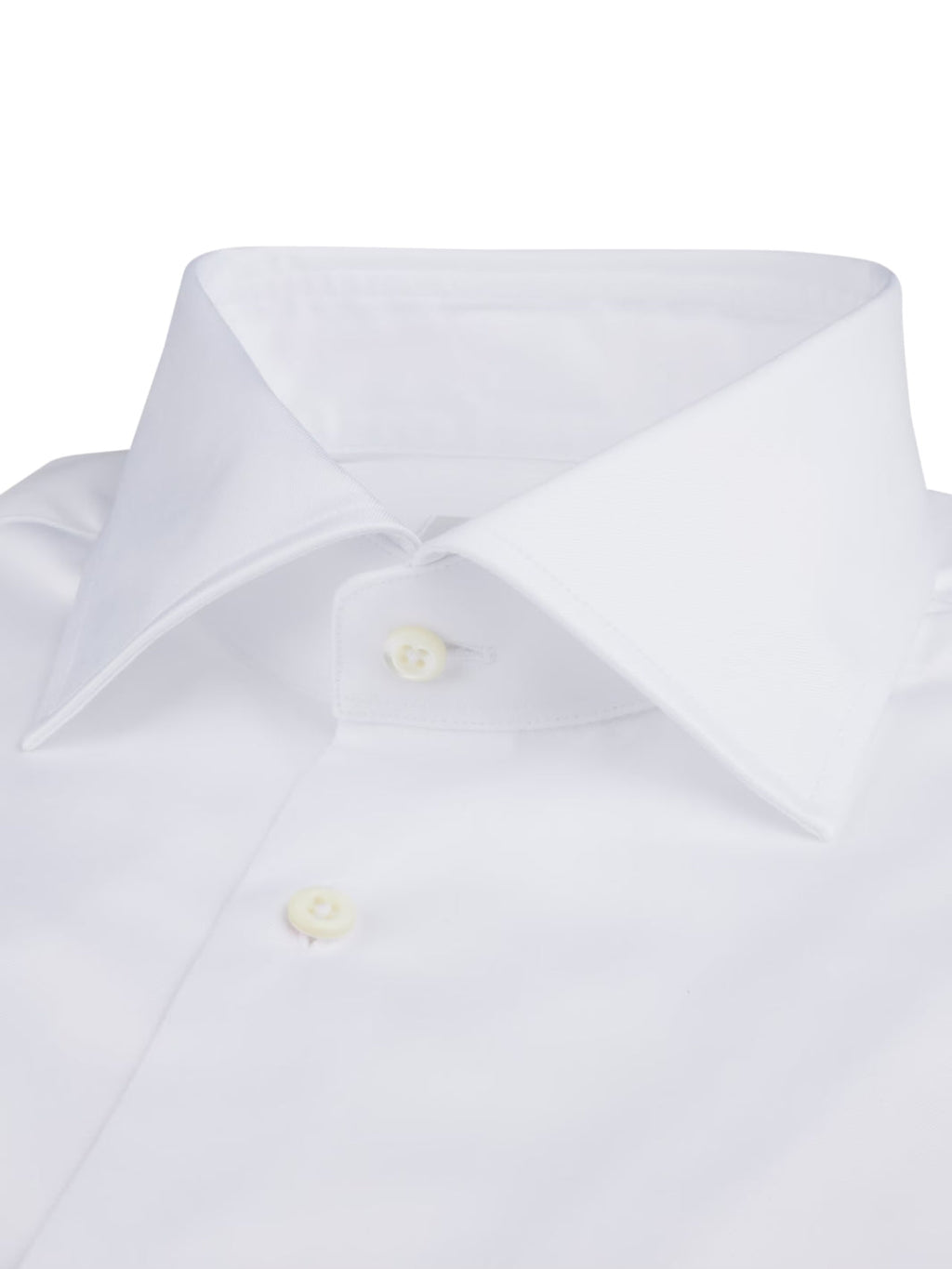 FITTED BODY WHITE TWILL SKJORTE