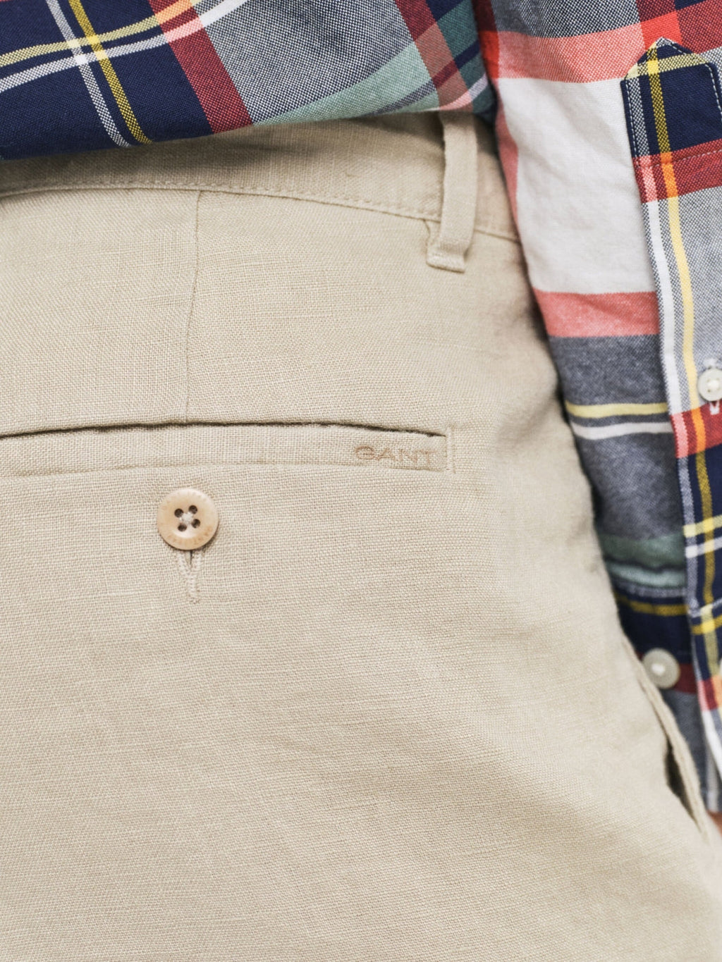 RELAXED FIT LINEN SHORTS