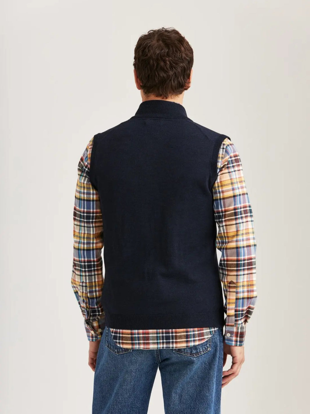 MERINO ZIP VEST