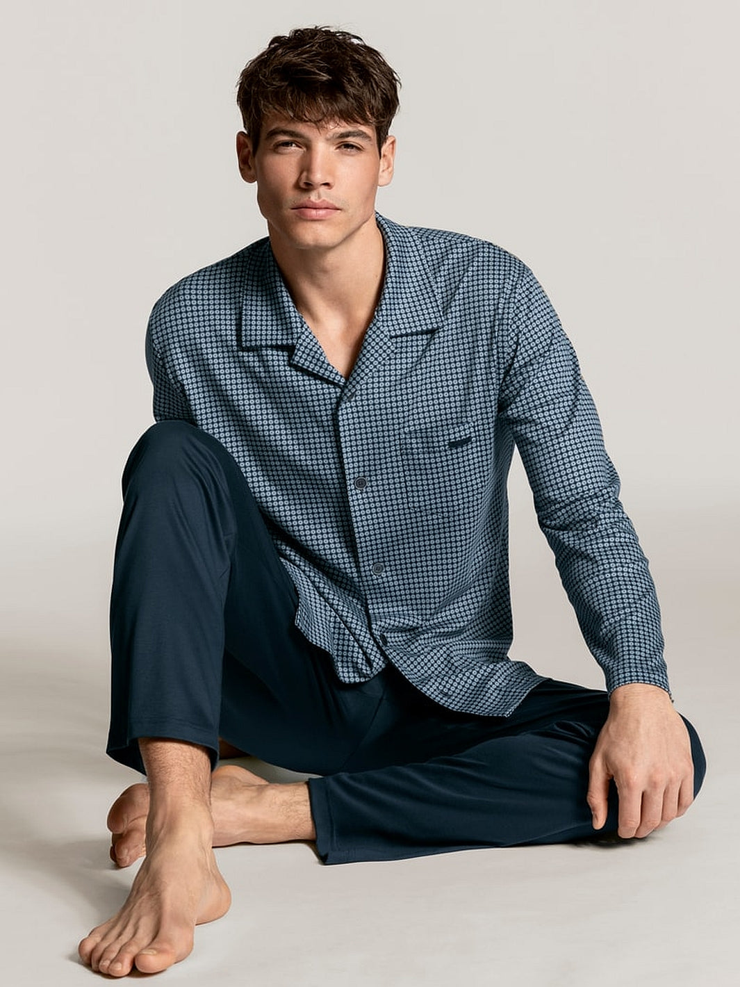 RELAX CHOICE PYJAMA BUTTONED