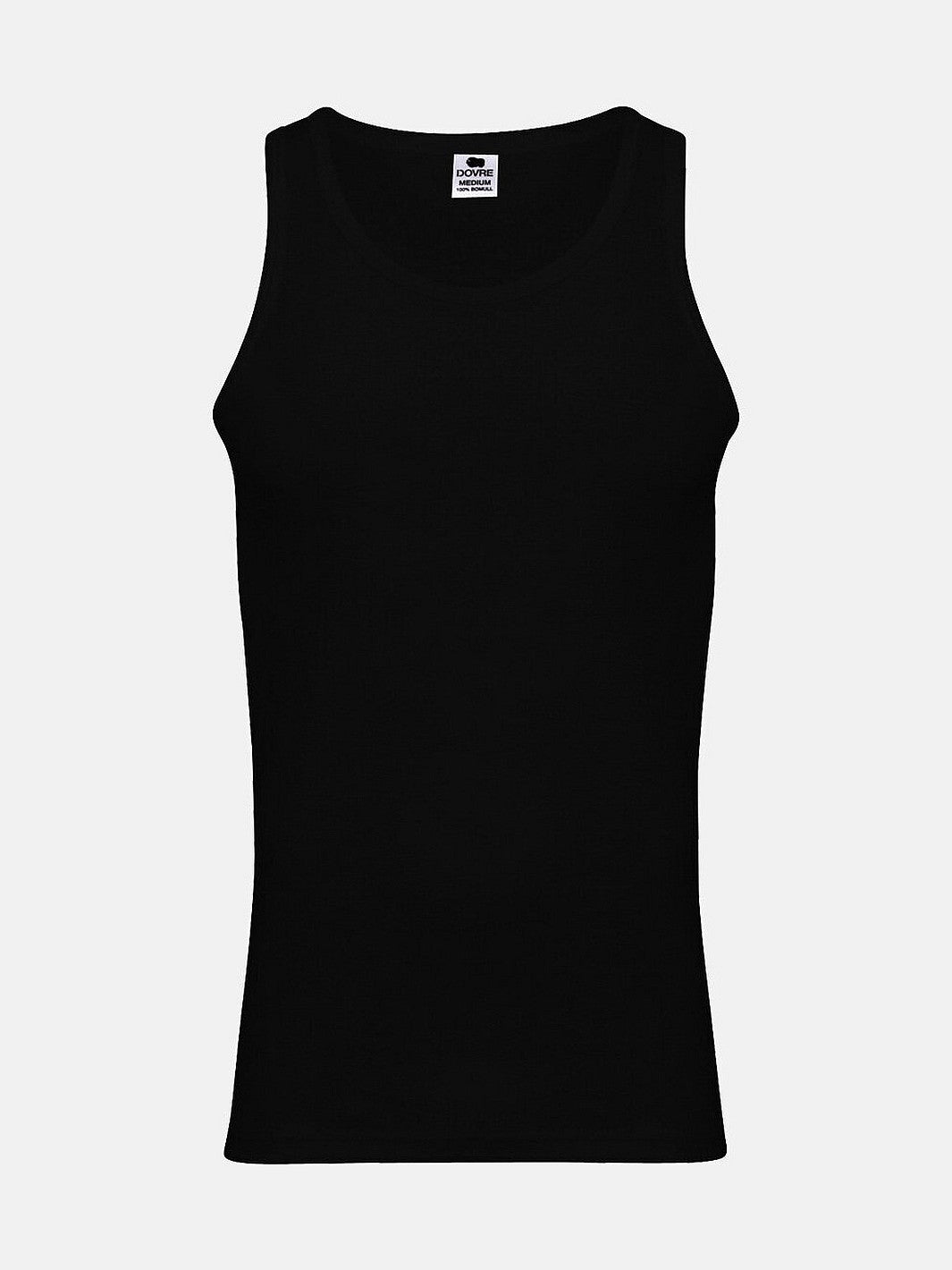 SINGLET RIB ØKOLOGISK BOMULL