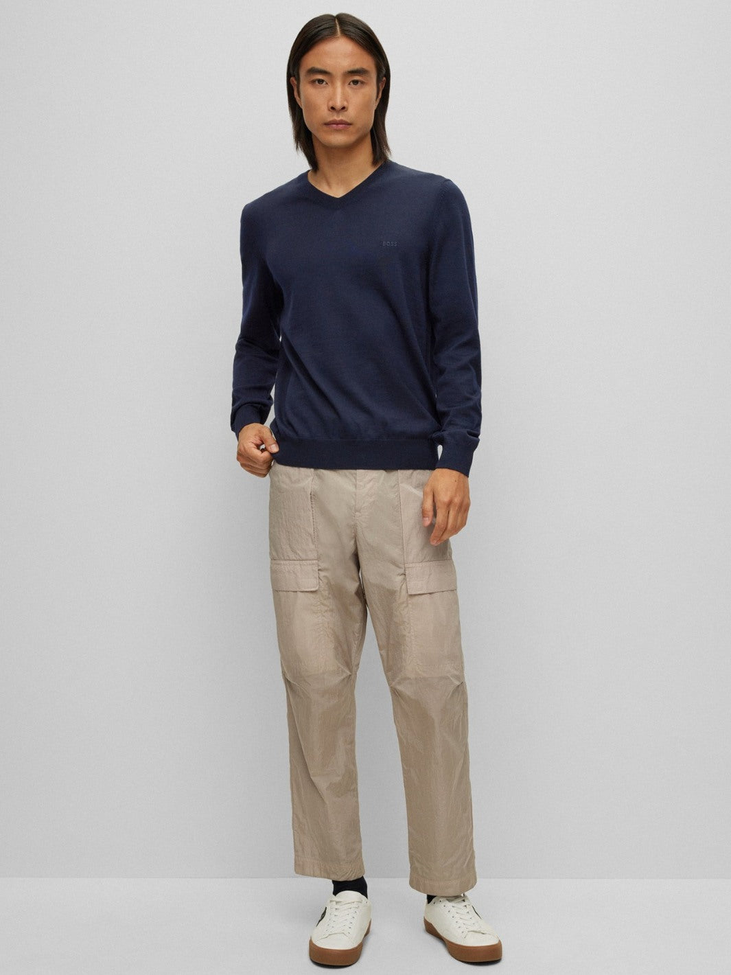 VIRGIN-WOOL REGULAR-FIT SWEATER