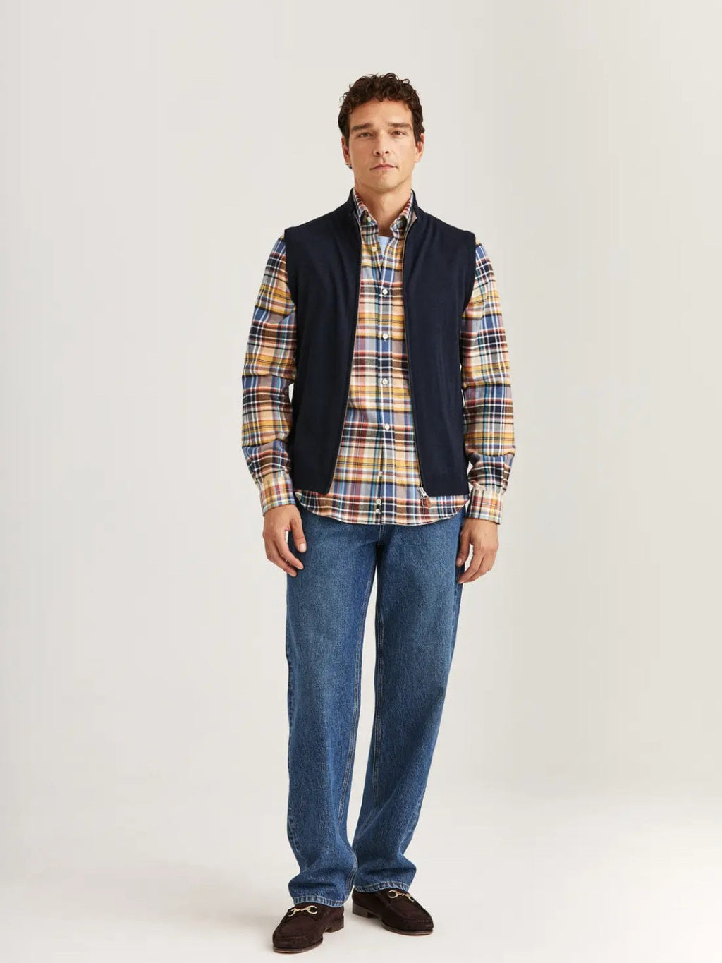 MERINO ZIP VEST