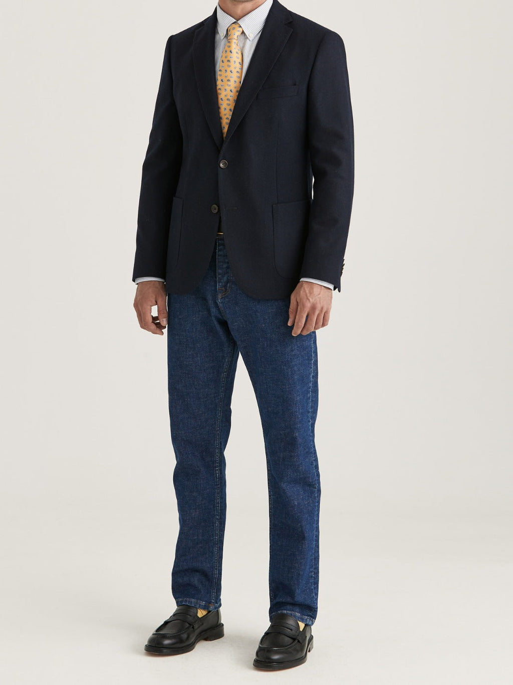 FLANNEL SUIT JACKET