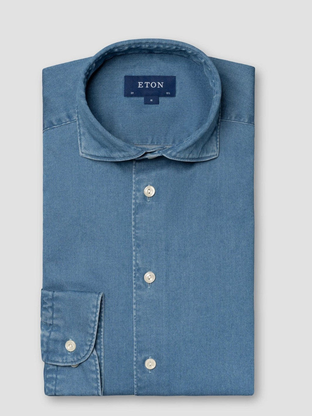 CONTEMPORARY STRETCH DENIM SHIRT