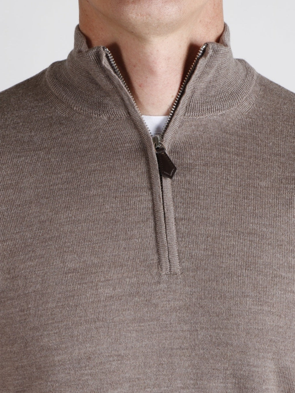 HALF ZIP MERINO