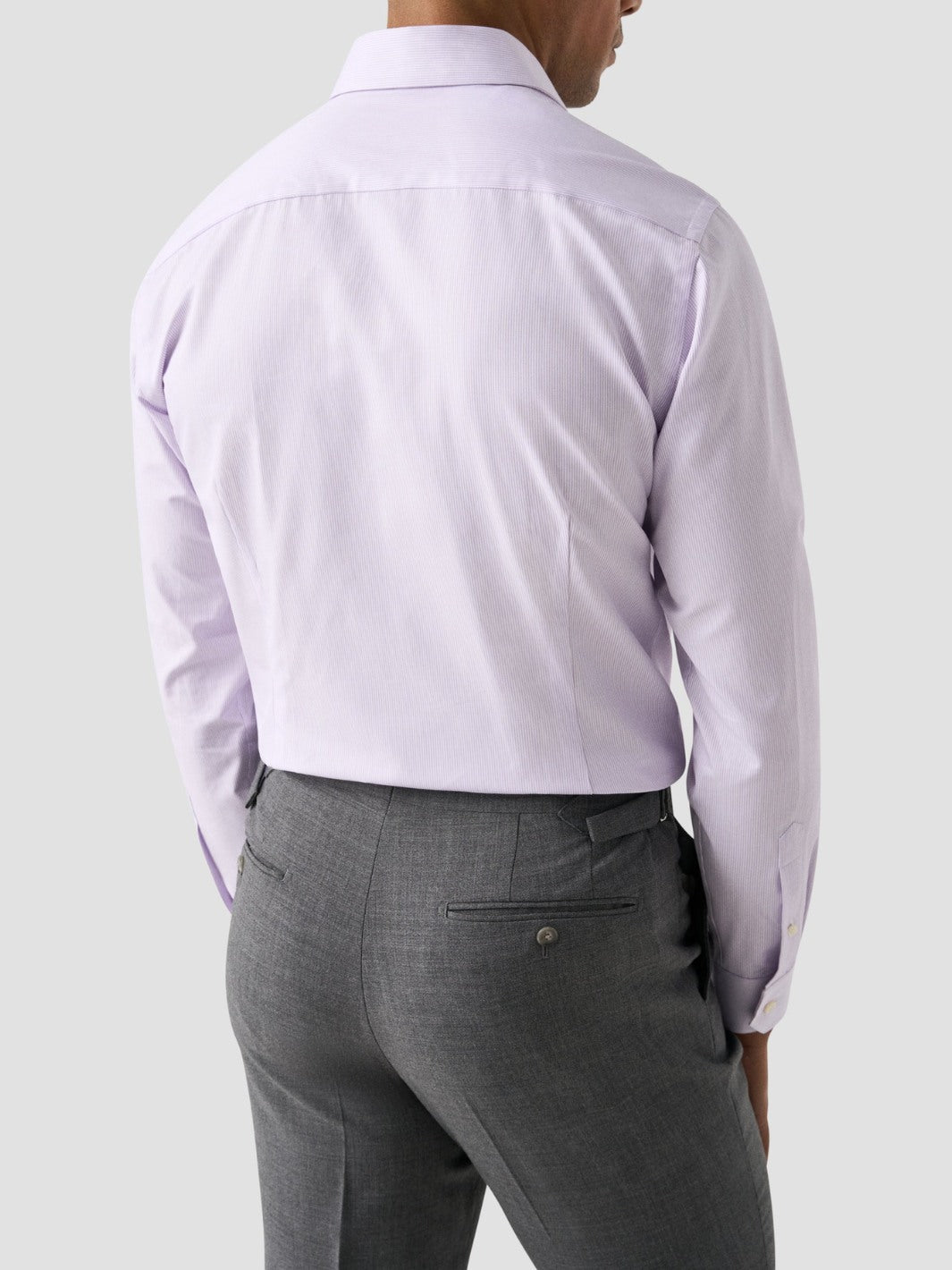 SLIM FINE STRIPE SIGNATURE TWILL SHIRT