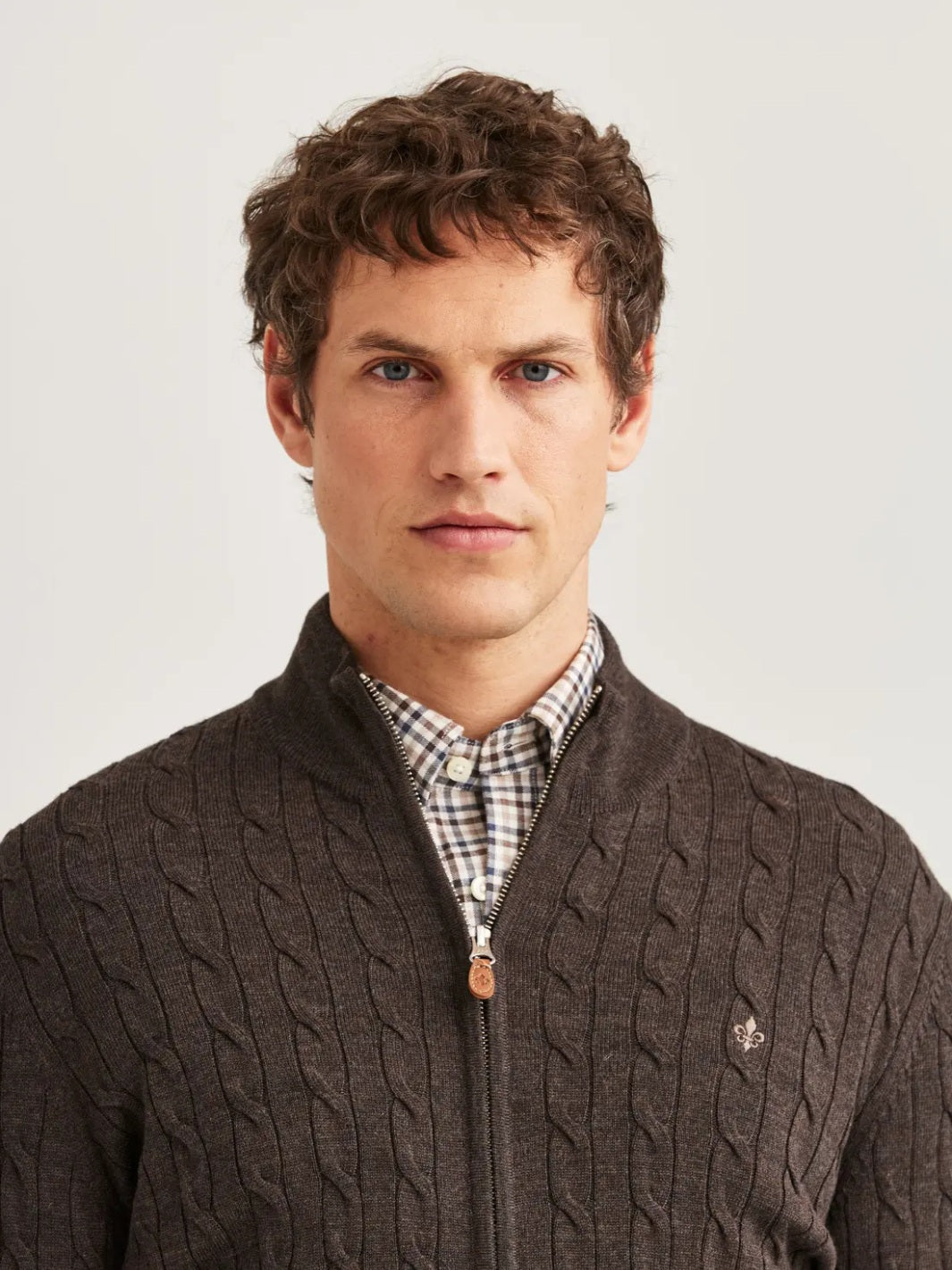 MERINO CABLE Z CARDIGAN