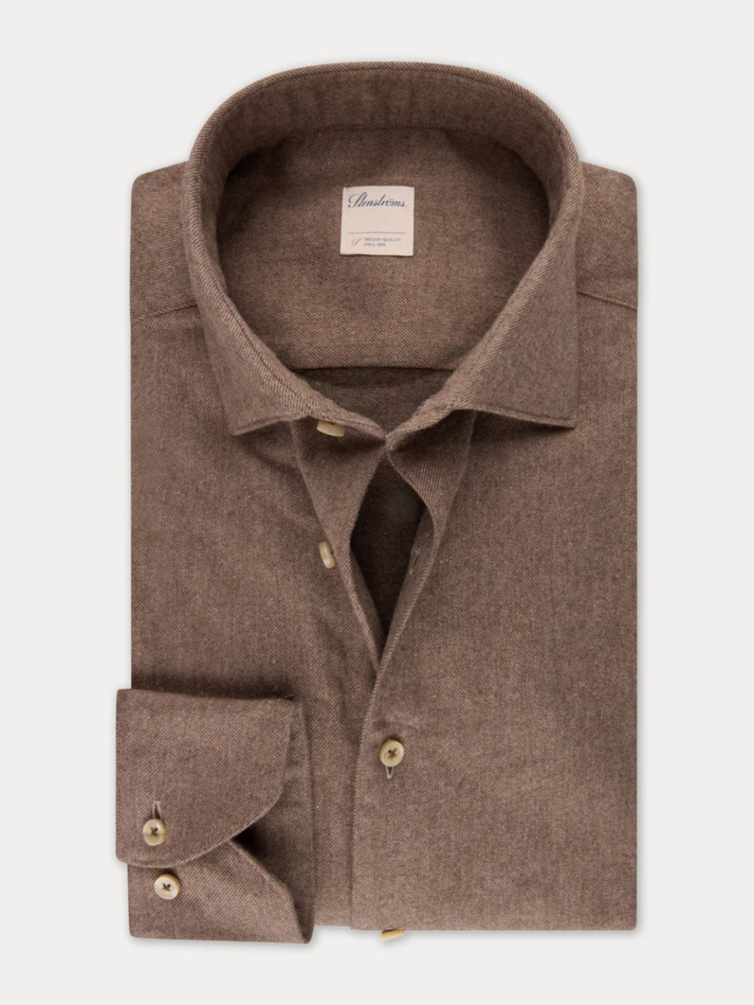 FITTED BODY FLANNEL SHIRT