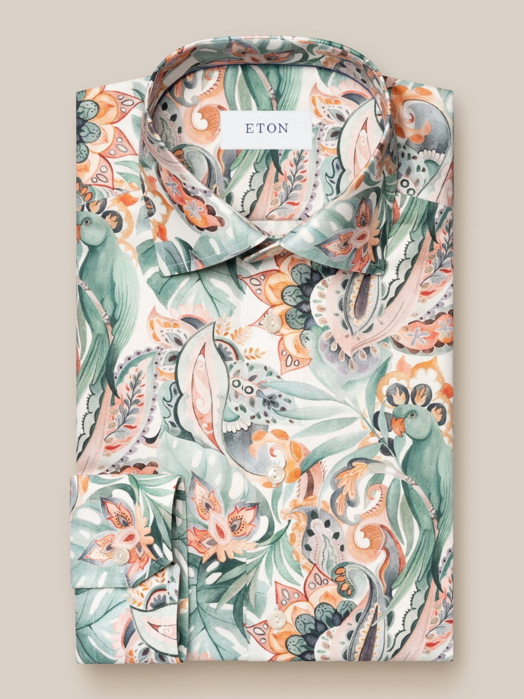 SLIM FIT TWILL SHIRT