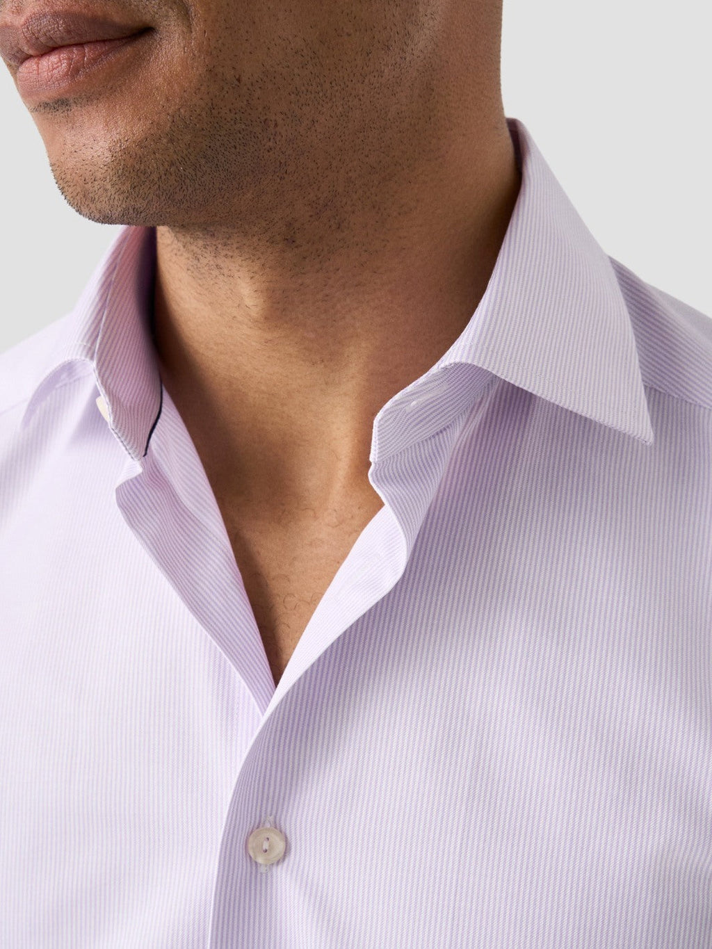SLIM FINE STRIPE SIGNATURE TWILL SHIRT