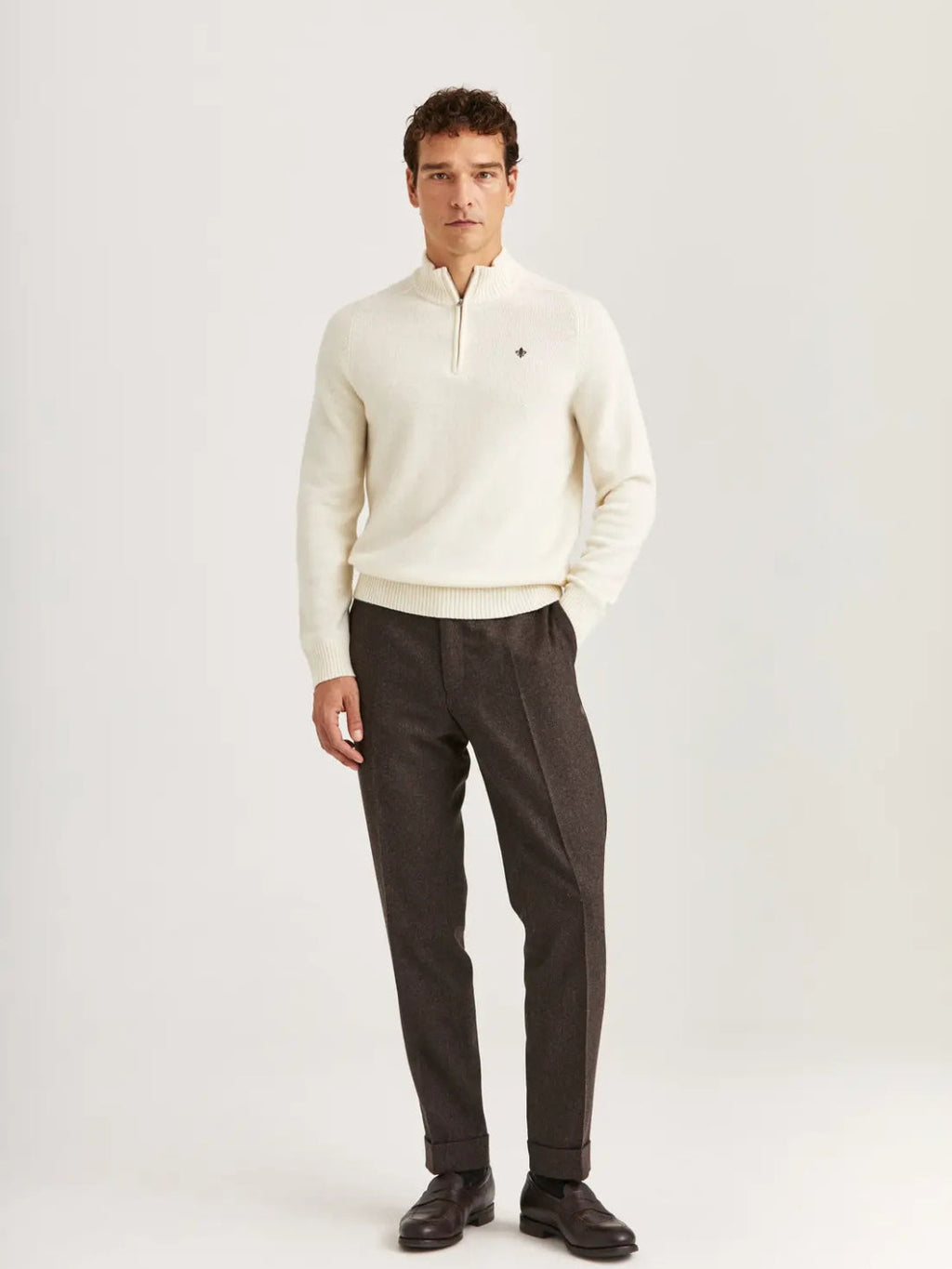 NEW HERTFORD HALF ZIP