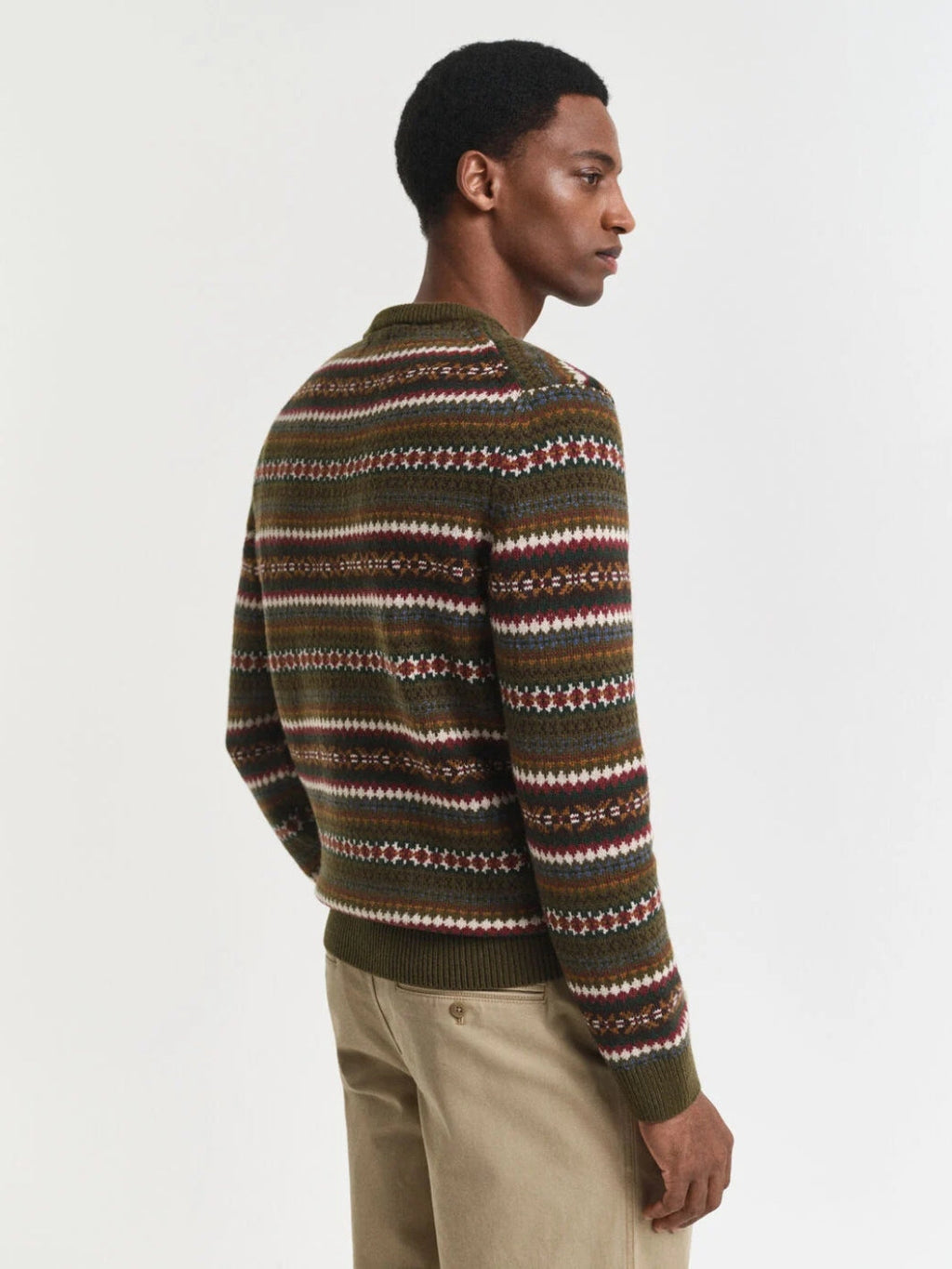 FAIR ISLE C-NECK