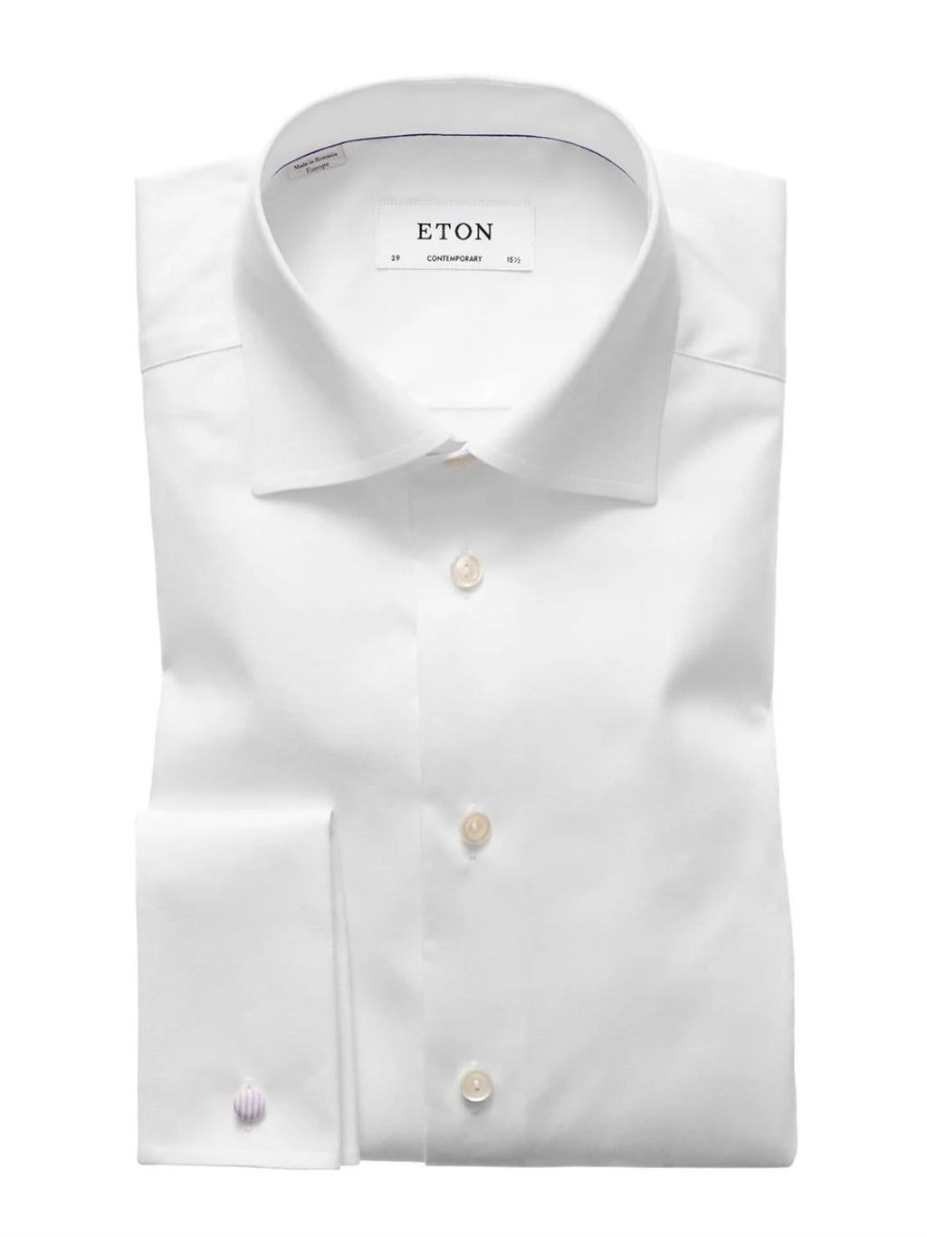 CONTEMPORARY DOBBEL MANSJETT SIGNATURE TWILL SKJORTE