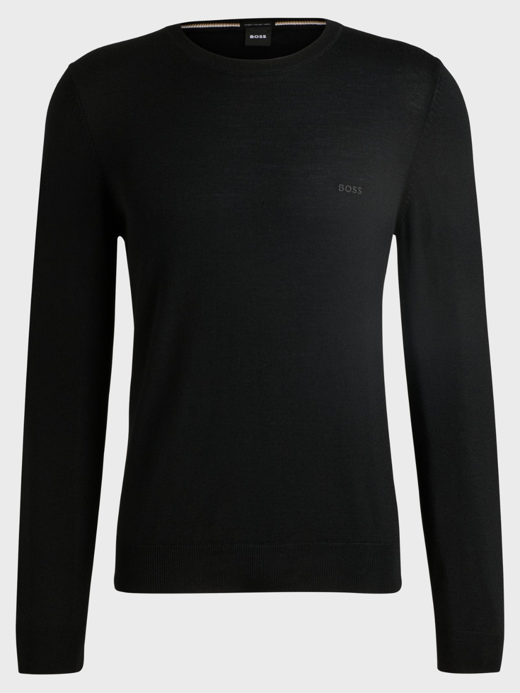 CREW-NECK SWEATER IN VIRGIN WOOL