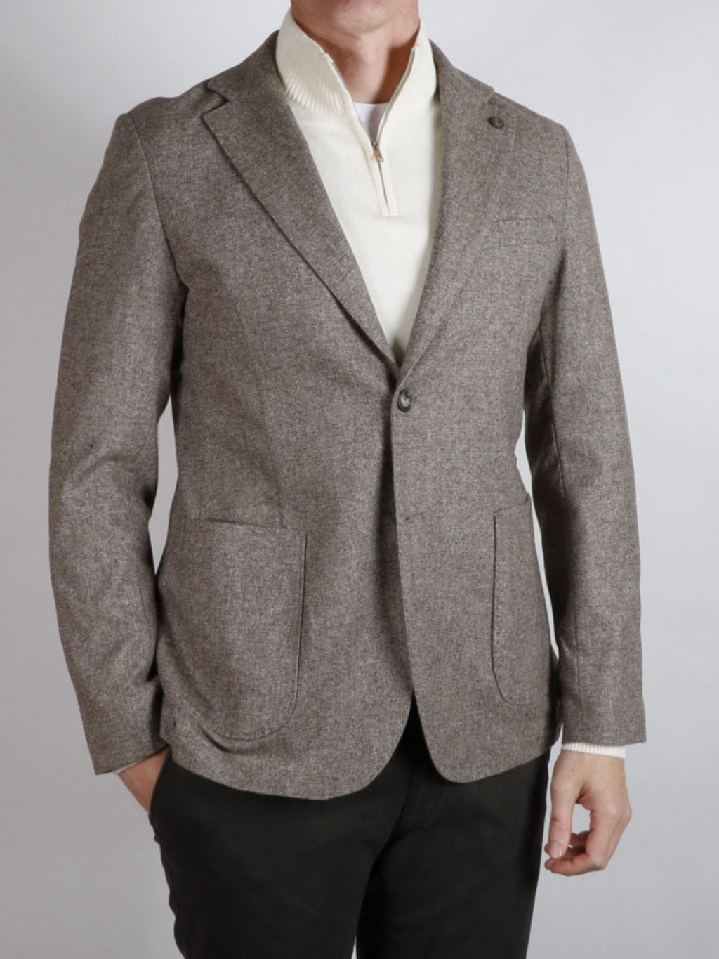 WOOL BLEND BLAZER