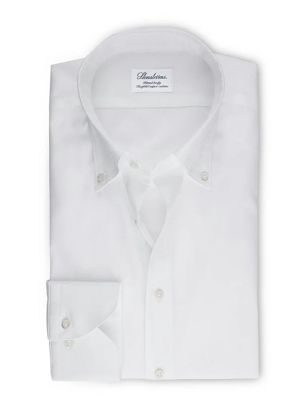 FITTED BODY PINPOINT OXFORD SKJORTE