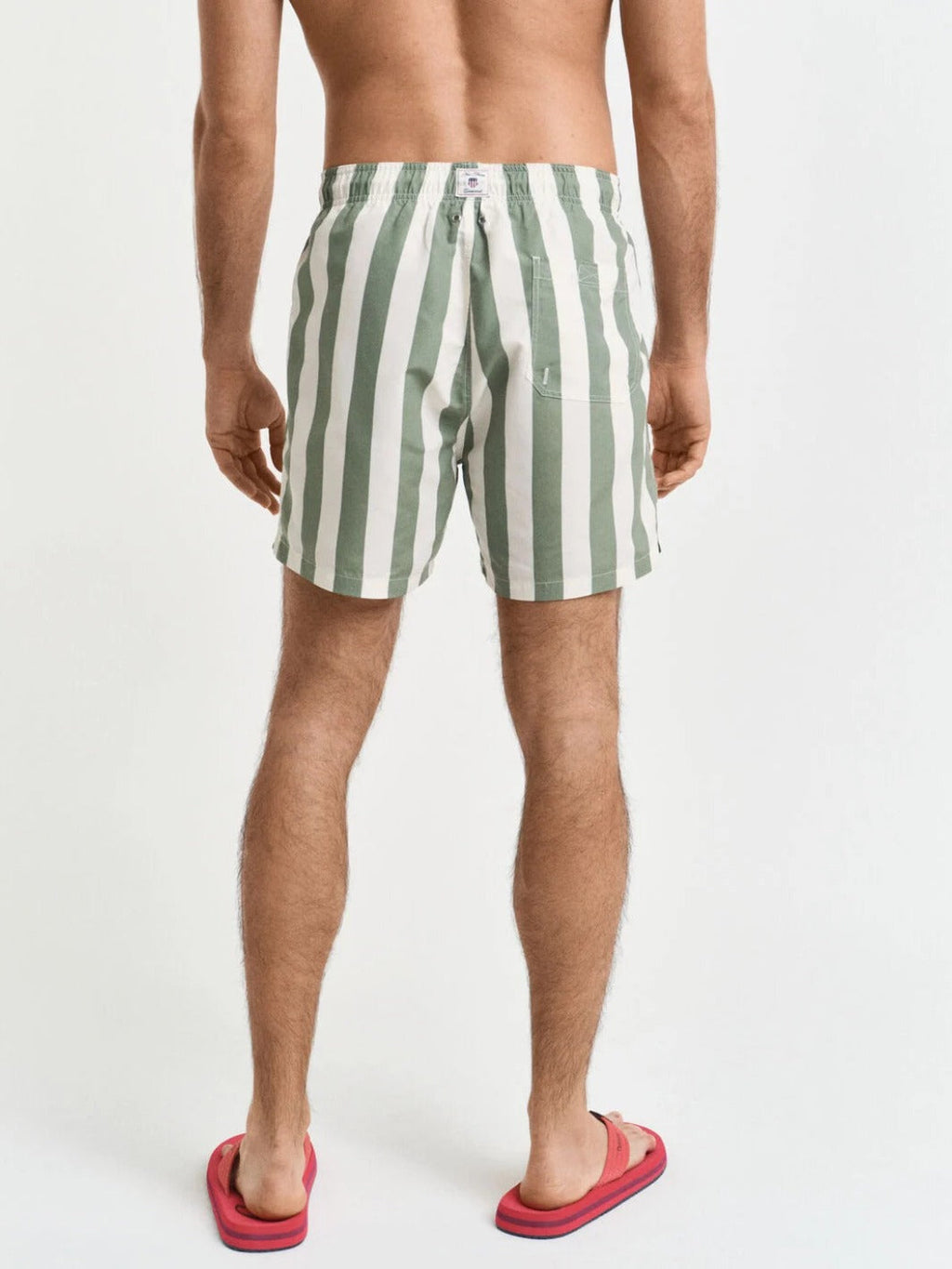 STRIPE SWIM SHORTS