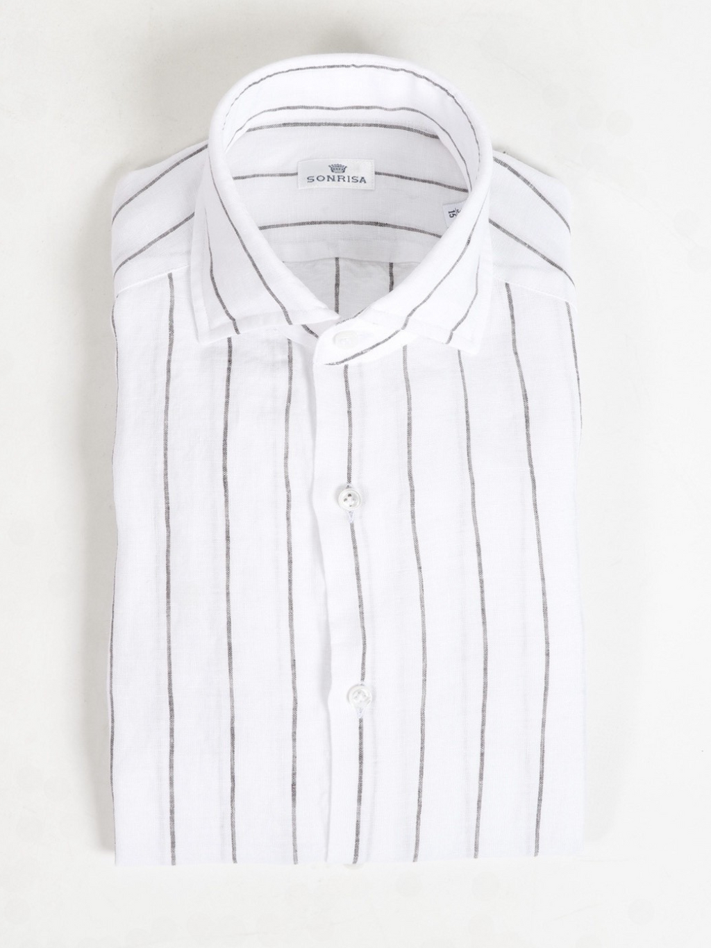 STRIPED LINEN SHIRT