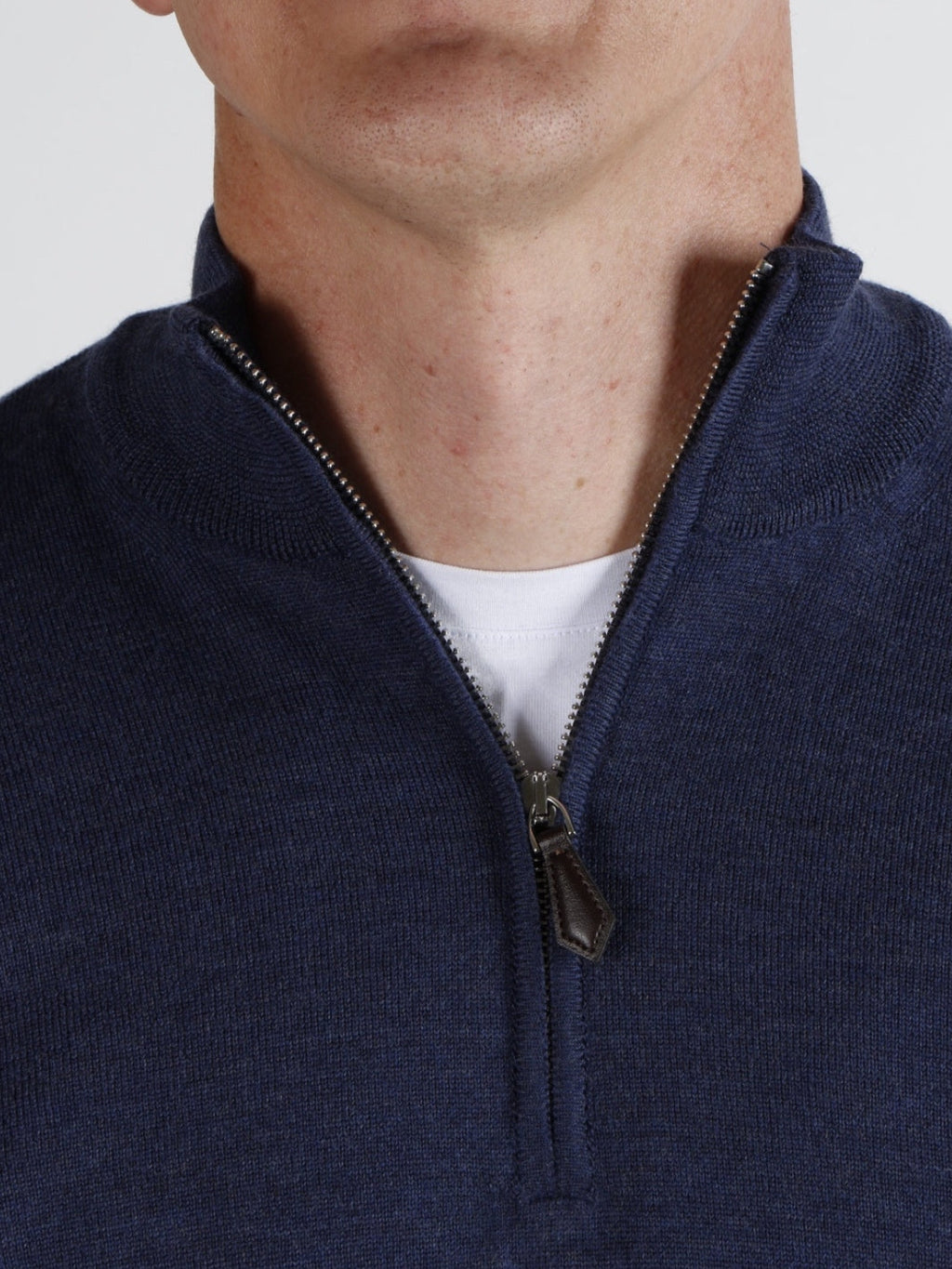 HALF ZIP MERINO