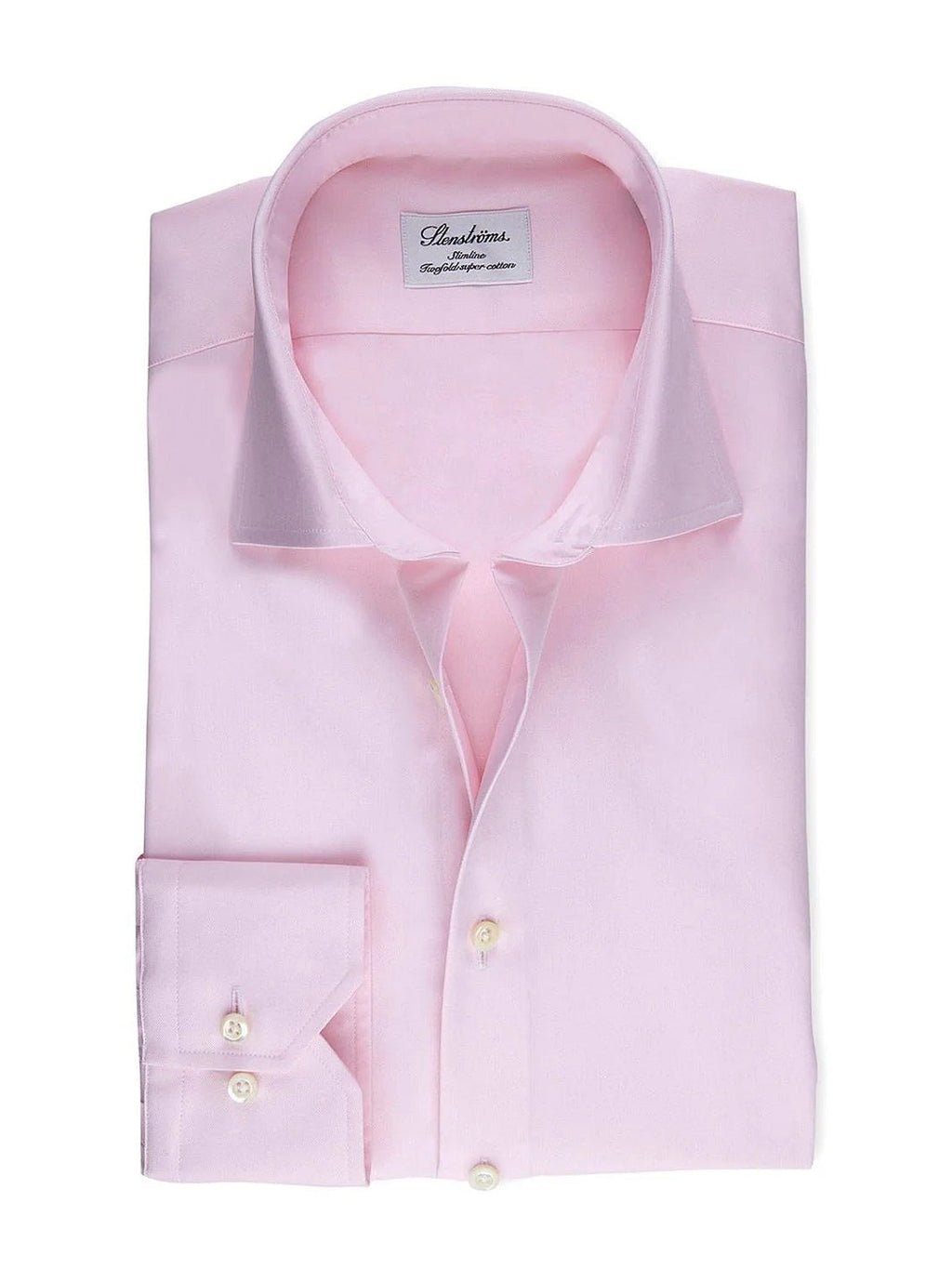 SLIMLINE PINK TWILL SKJORTE
