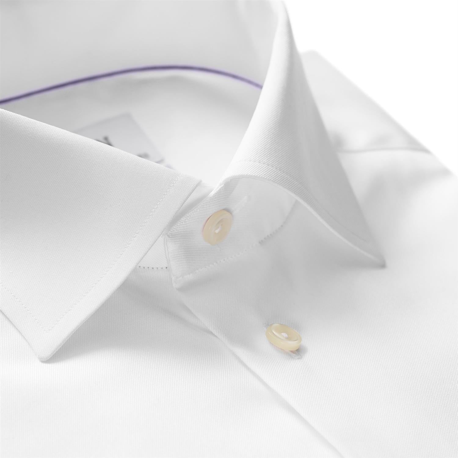 CONTEMPORARY DOBBEL MANSJETT SIGNATURE TWILL SKJORTE