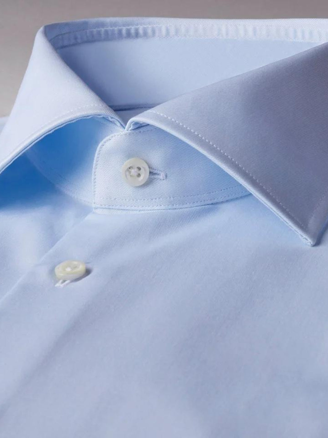 SLIMLINE LIGHT BLUE TWILL SKJORTE XL-SLEEVES