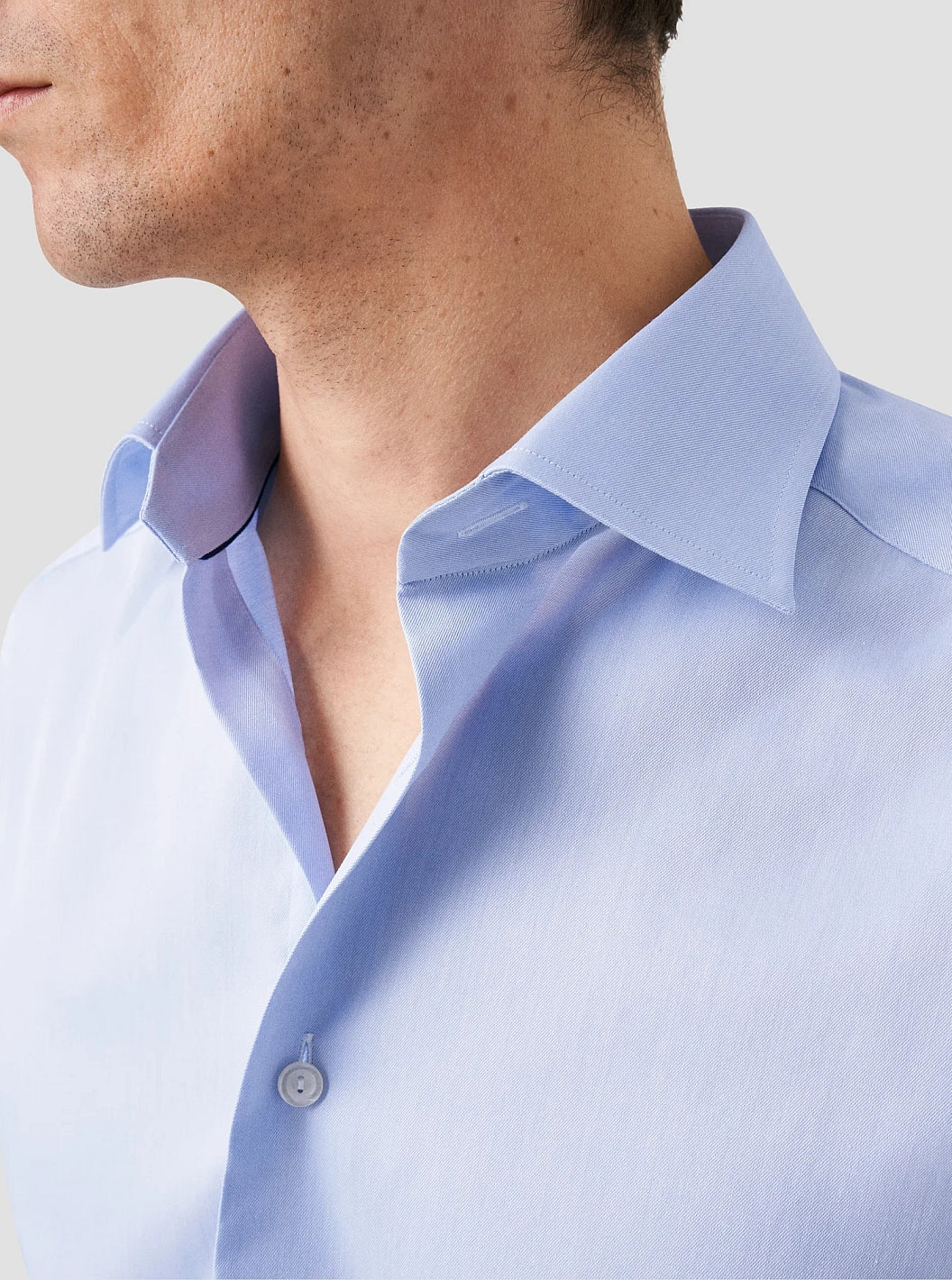 SLIM DOBBEL MANSJETT SIGNATURE TWILL SKJORTE