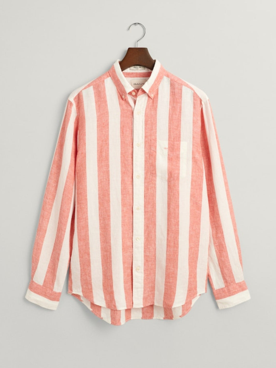 BOLD STRIPE LINEN SHIRT