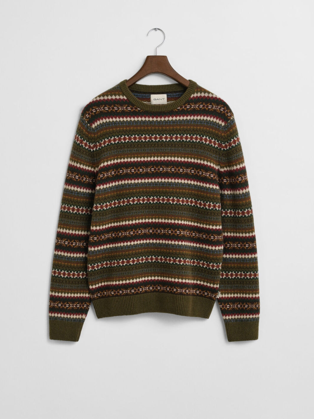 FAIR ISLE C-NECK