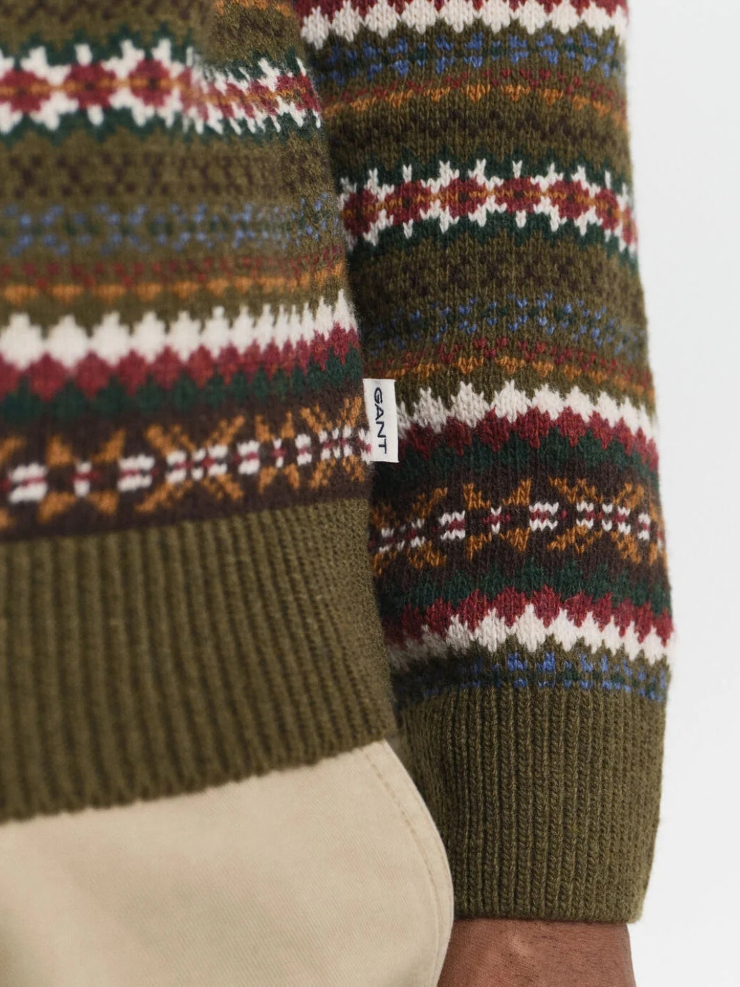 FAIR ISLE C-NECK