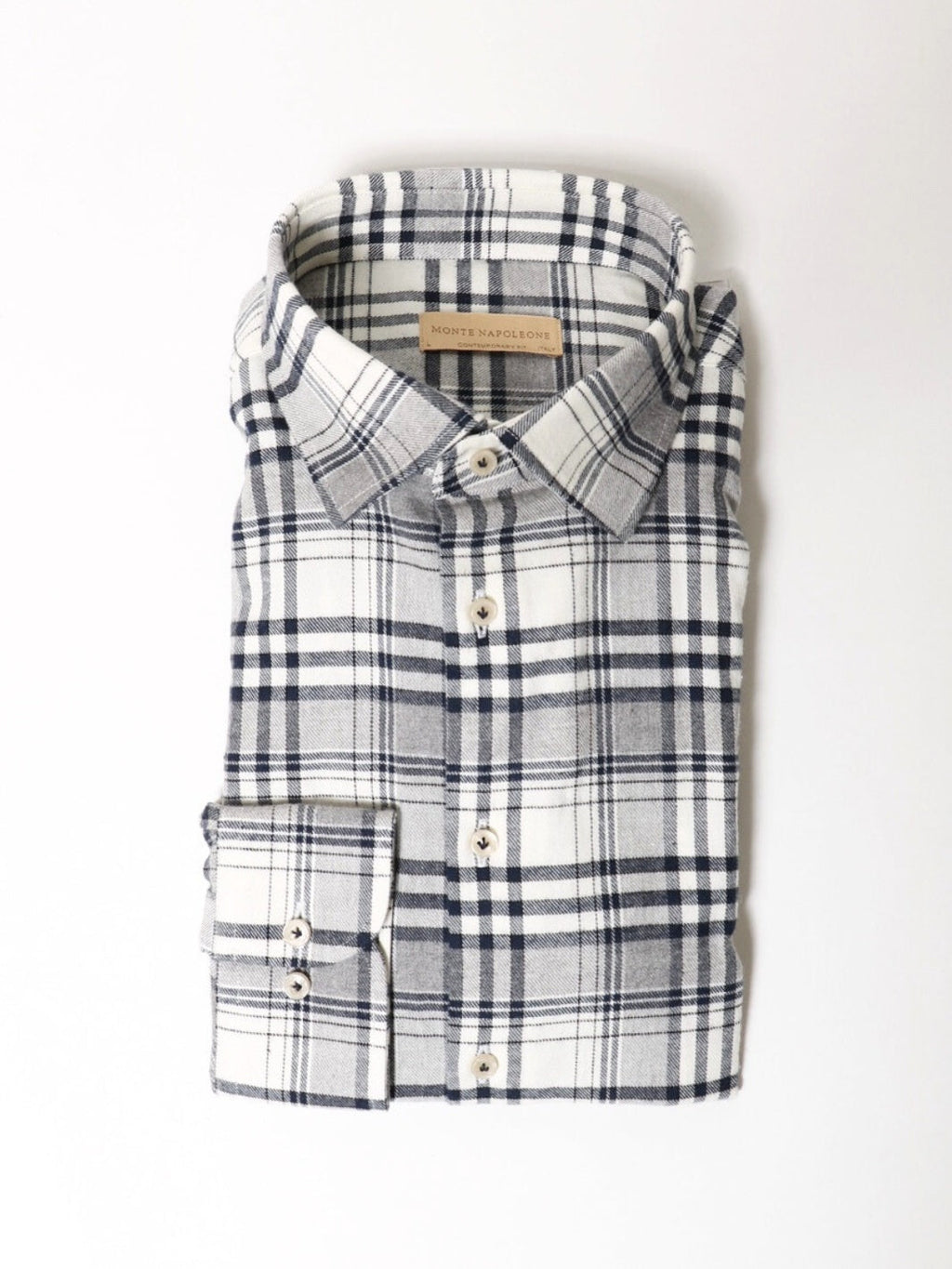 CONTEMPORARY FIT CHECK SHIRT