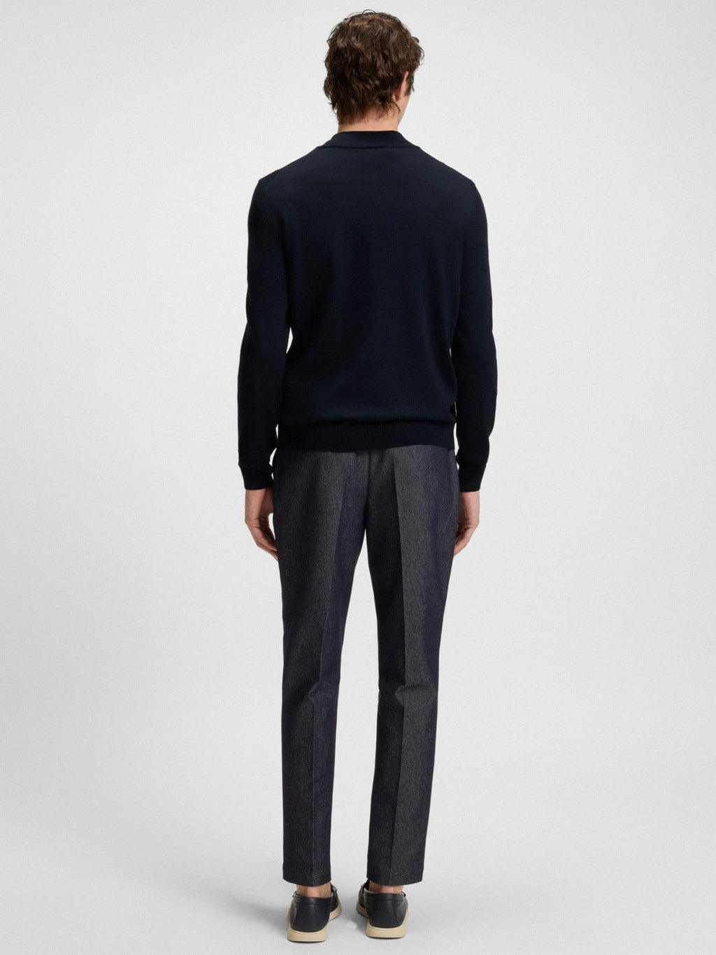 ZIP-NECK SWEATER