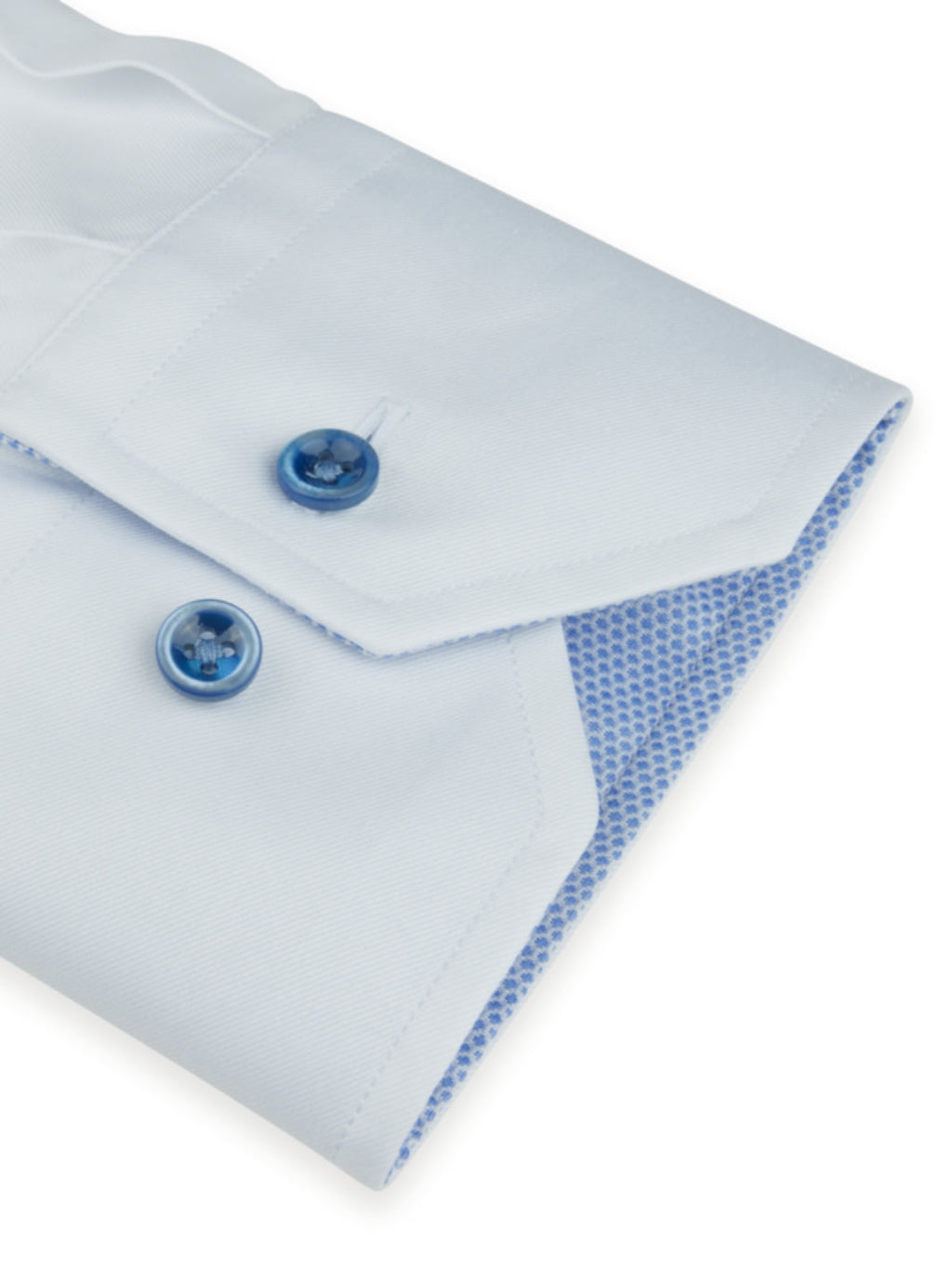 FITTED BODY CONTRAST TWILL SHIRT