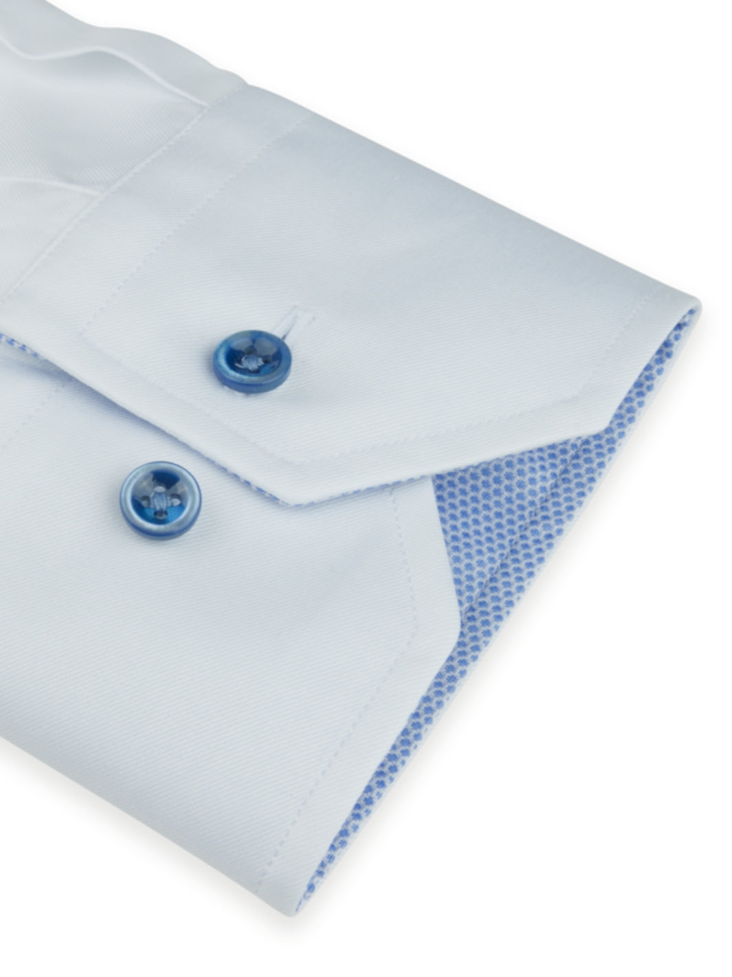 FITTED BODY CONTRAST TWILL SHIRT