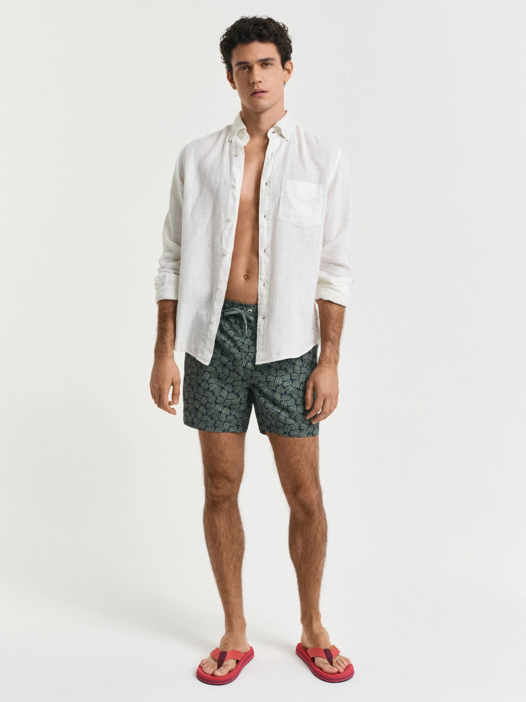 PRINT SWIM SHORTS