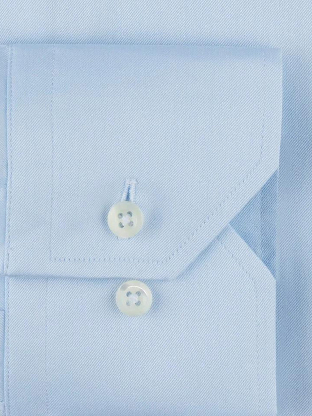 SLIMLINE LIGHT BLUE TWILL SKJORTE