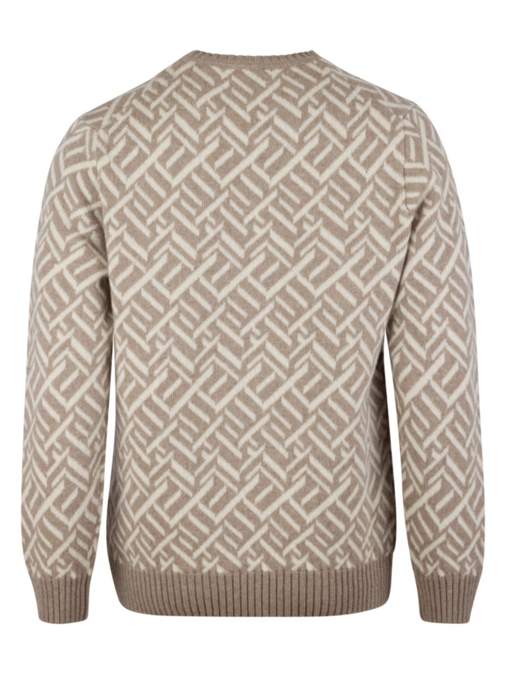 PATTERNED MERINO SWEATER