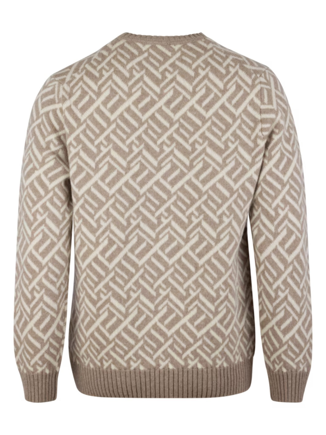 PATTERNED MERINO SWEATER