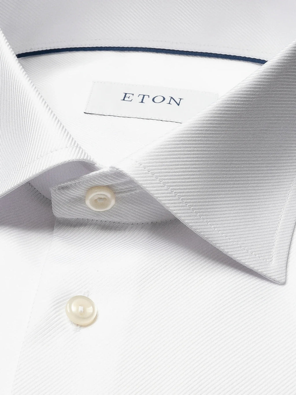 SLIM FIT TEXTURED TWILL SKJORTE