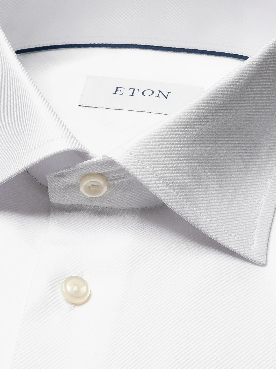 SLIM FIT TEXTURED TWILL SKJORTE