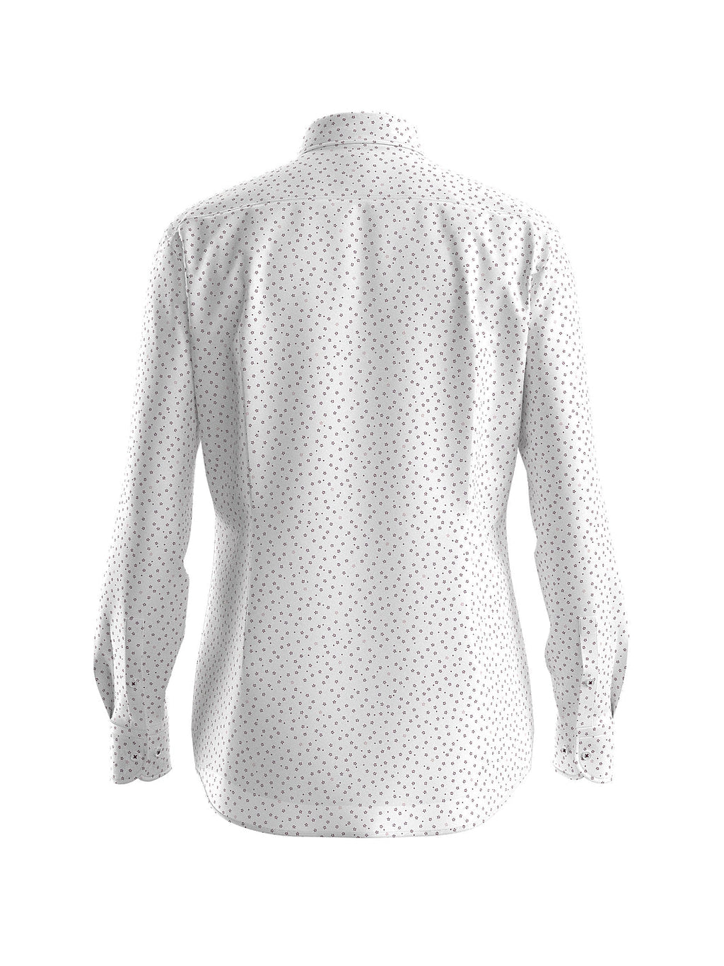 SLIM FLORAL SHIRT STRETCH