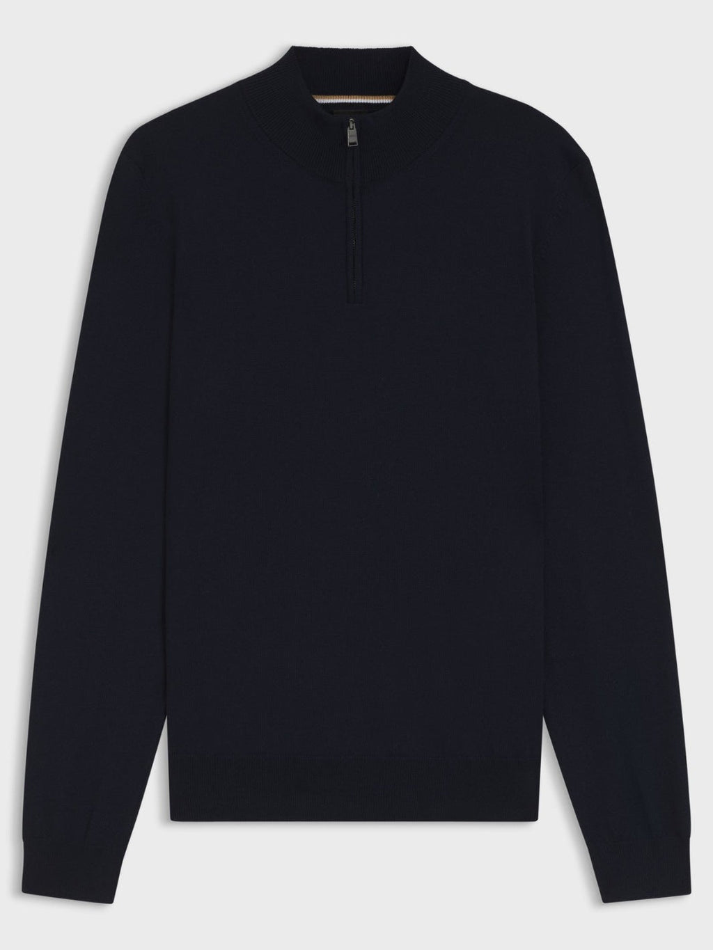 ZIP-NECK SWEATER
